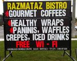 Razmataz Sign