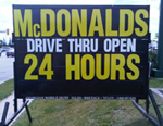 McDonalds Sign