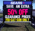 Sears Sign